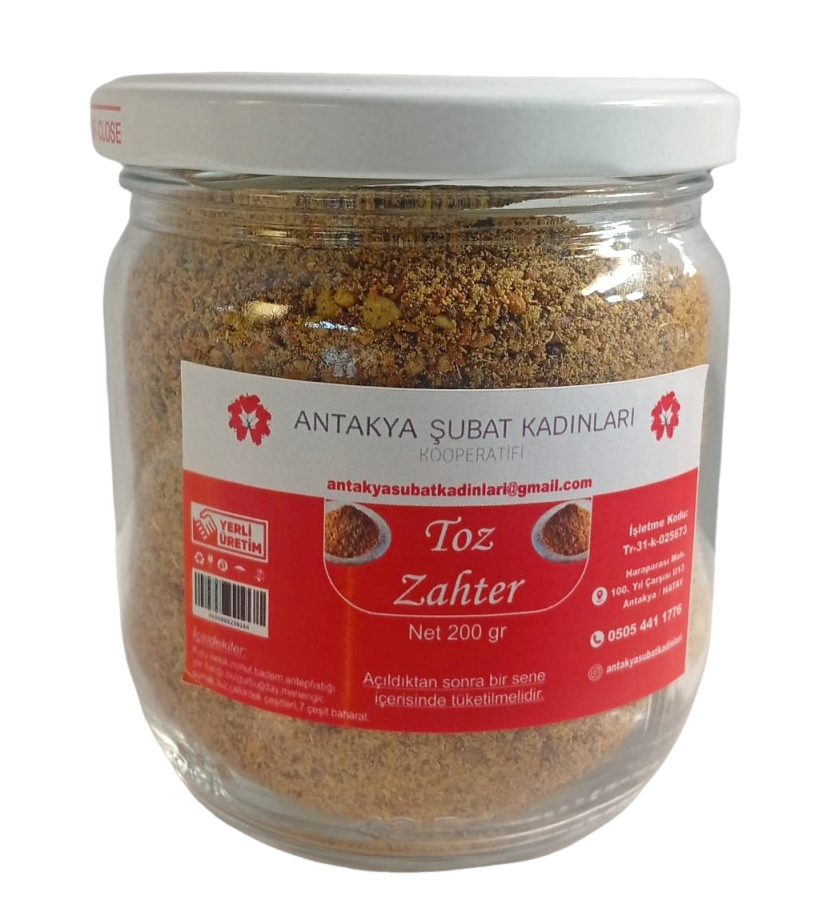 Toz Zahter - 200 Gr - Antakya Şubat Kadınları Kooperatifi
