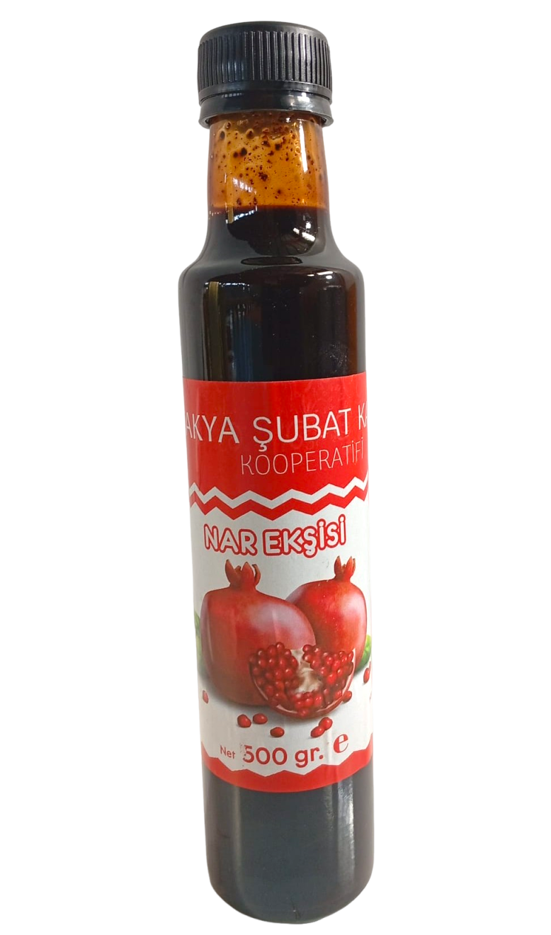 Nar Ekşisi (cam şişe) - Brüt 560 Gr - Antakya Şubat Kadınları Kooperatifi