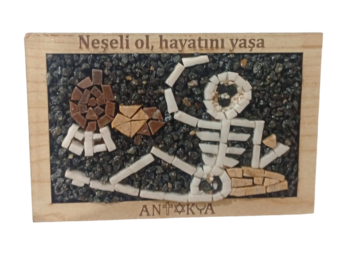 İskelet Magnet - Soteria Taş Sanatı Kadın Kooperatifi