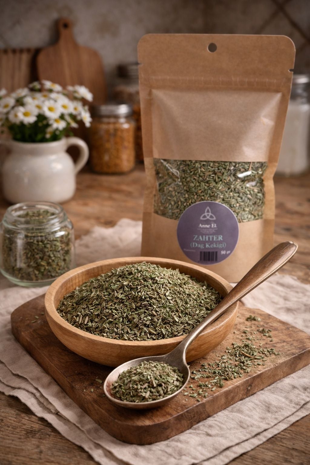 Zahter (Dağ Kekiği) - 50 Gr - Anne Eli Kadın Kooperatifi