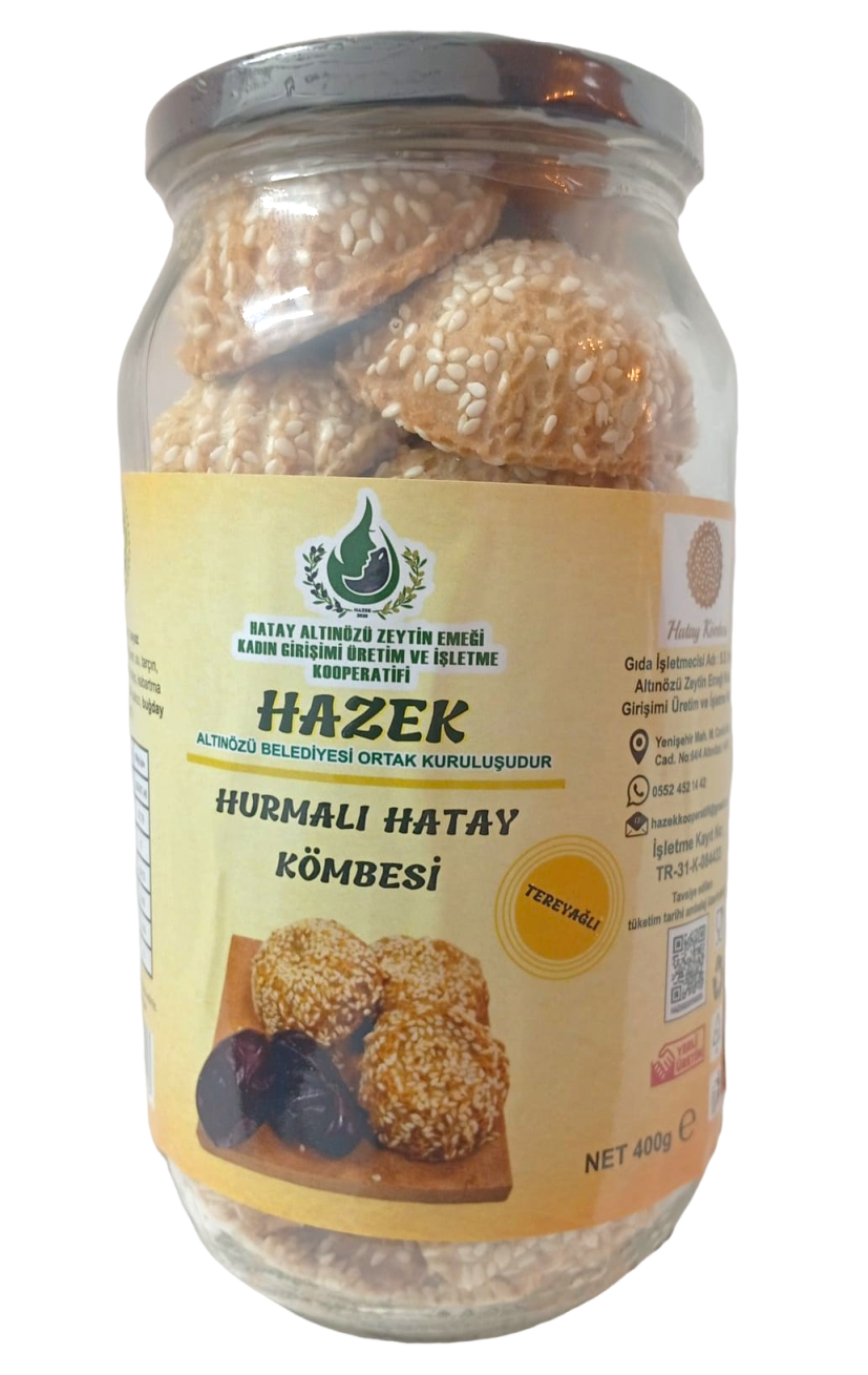 Tereyağlı Hurmalı Kömbe - 400 Gr - HAZEK Kadın Kooperatifi