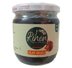 Çilek Reçeli - 450 Gr - Rihen Kadın Kooperatifi