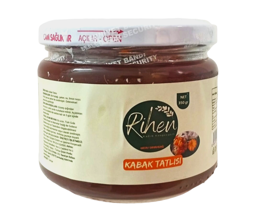 Kabak Tatlısı - 350 Gr - Rihen Kadın Kooperatifi