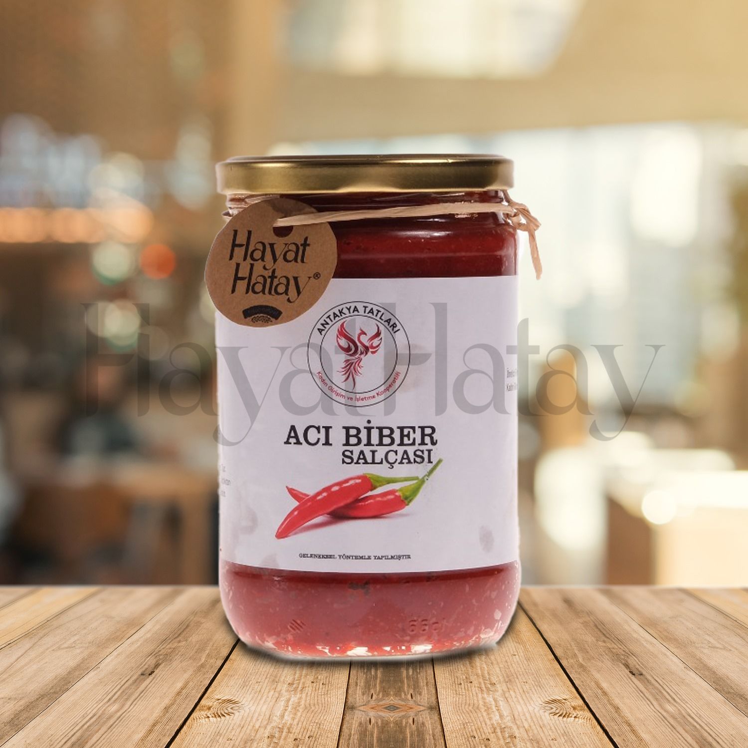 Acı Biber Salçası - 500 Gr - Antakya Tatları Kadın Kooperatifi