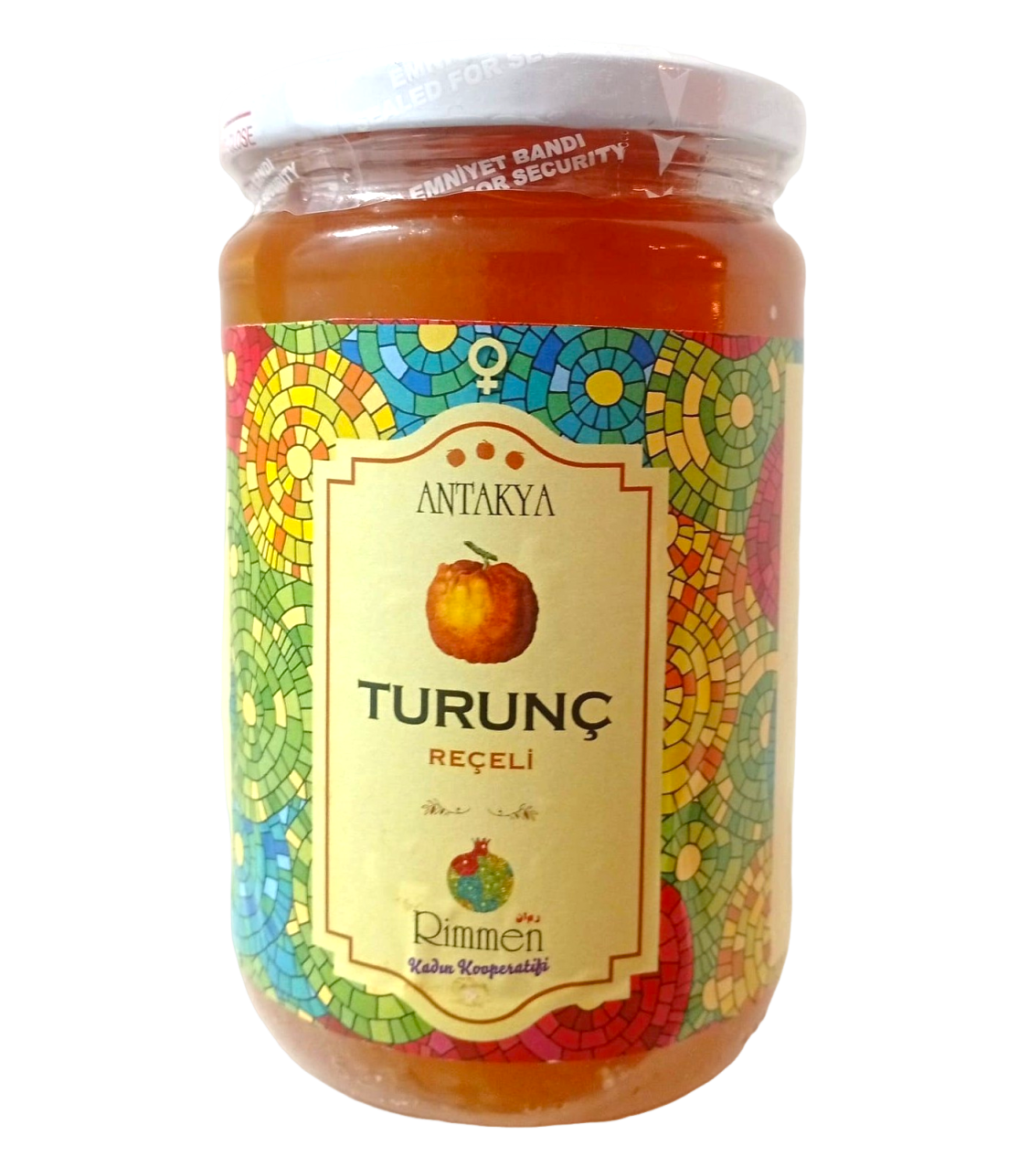 Turunç Reçeli - 780 Gr - Rimmen Kadın Kooperatifi