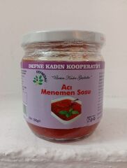Acı Menemen Sosu (Cam Kavanoz) - 350 Gr - Defne Kadın Kooperatifi