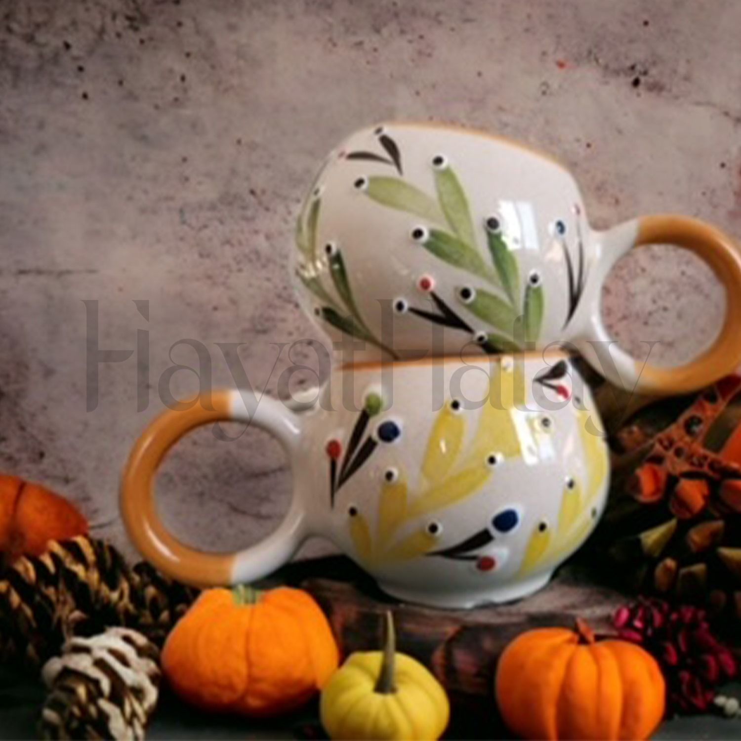 Seramik Fincan - Anne Eli Kadın Kooperatifi