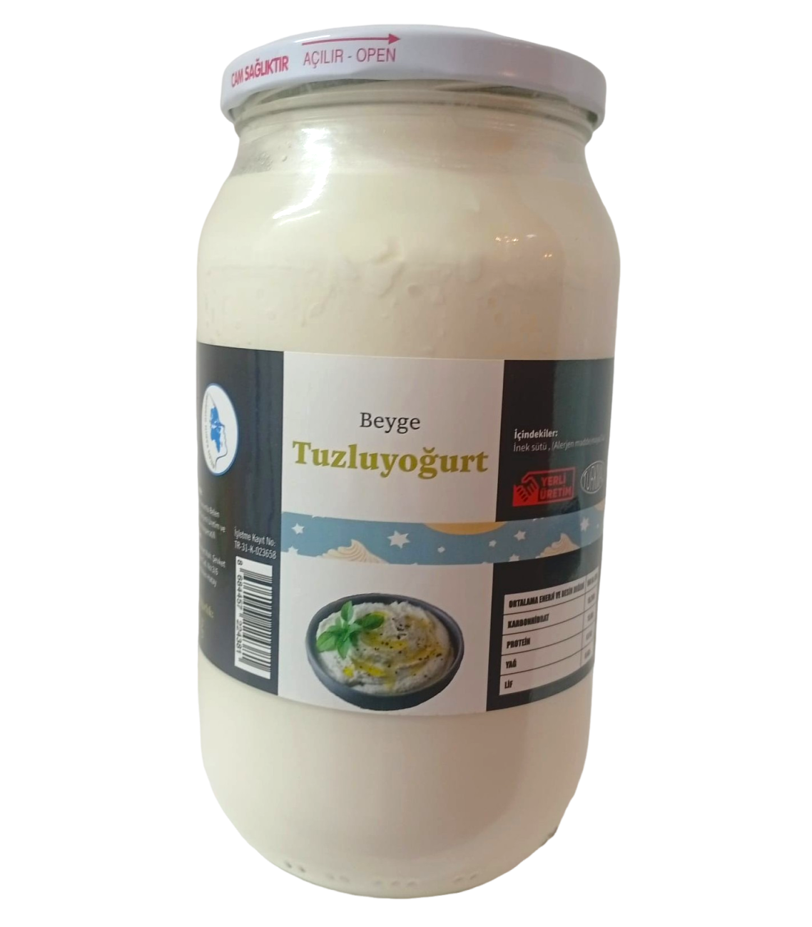 Tuzlu Yoğurt - 1 Kg - Belen Kadın Kooperatifi