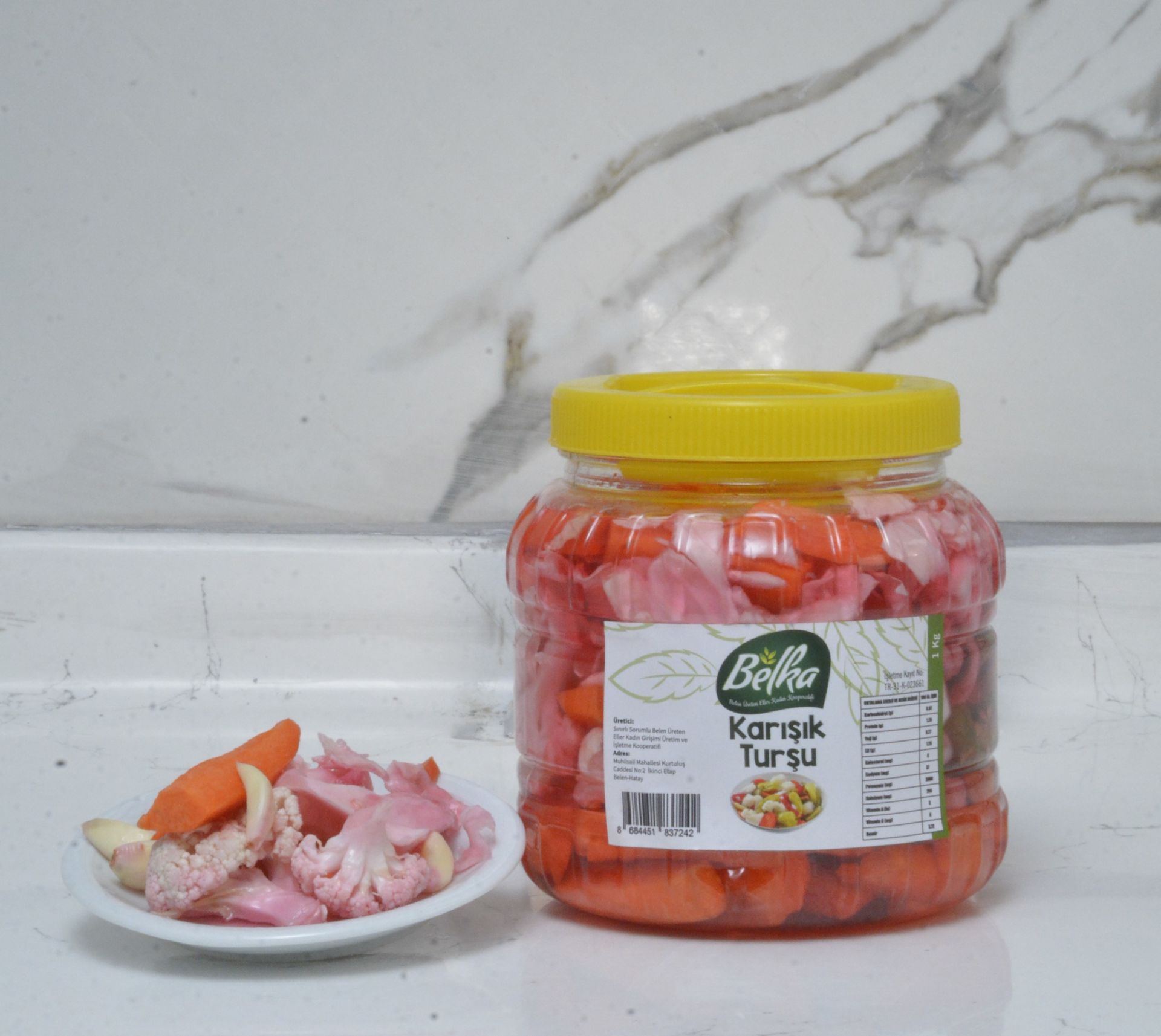 Karışık Turşu - 1 Kg - Belen Üreten Eller Kadın Kooperatifi
