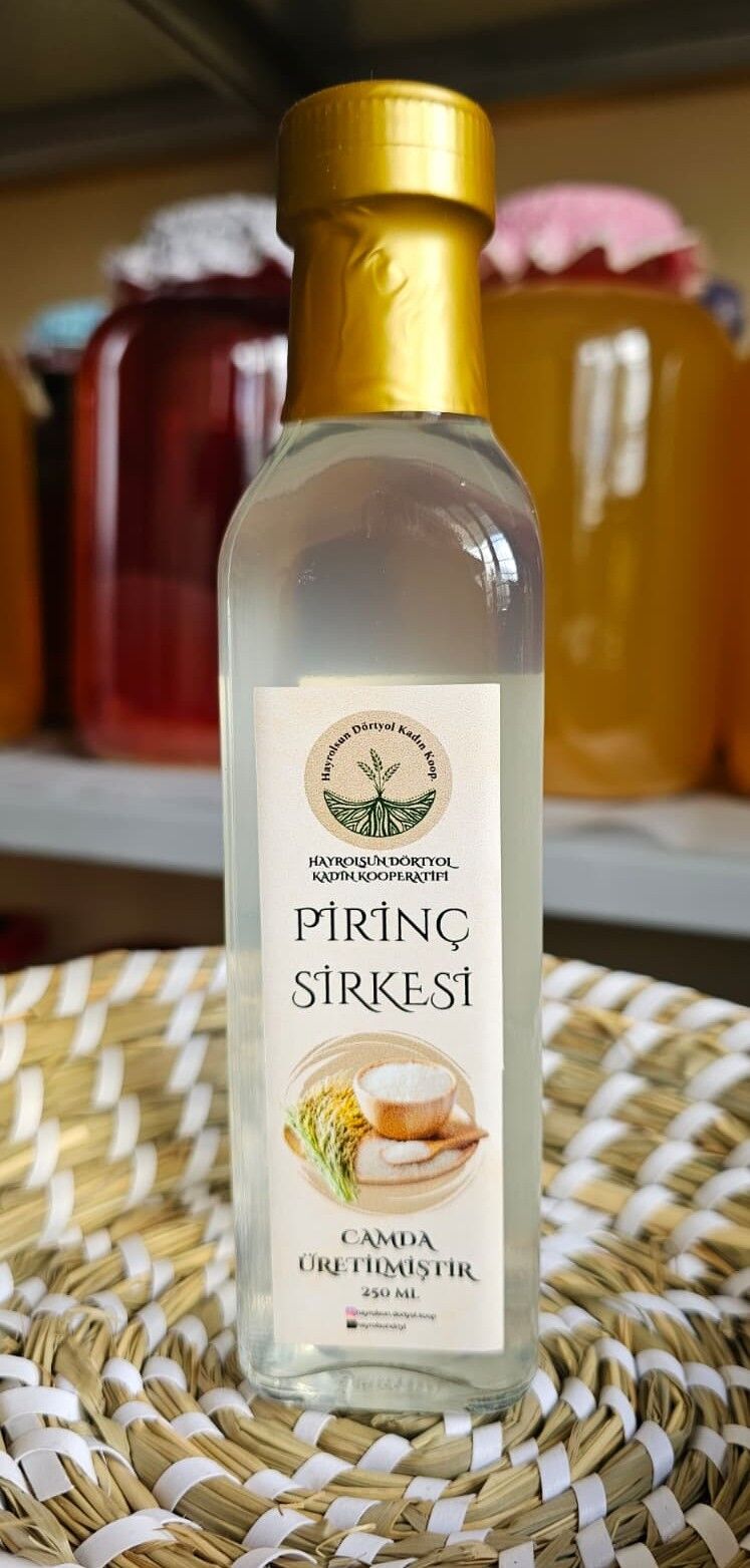 Pirinç Sirkesi - 250 Cc - Hayrolsun Dörtyol Kadın Kooperatifi