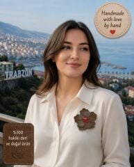 Deri Broş - Akdeniz Sürdürülebilir Kalkınma Kadın Kooperatifi