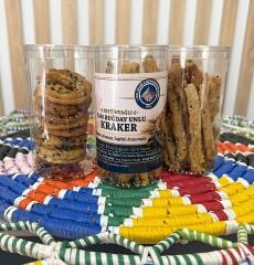 Zeytinyağlı, Rezeneli ve Tam Buğday Unlu Kraker – 90 Gr - Yayladağı Kadın Kooperatifi